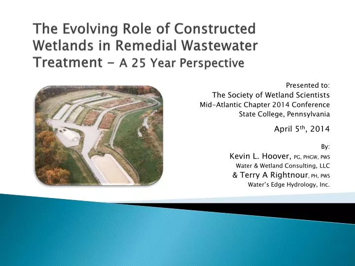 the evolving role of constructed wetlands in remedial wastewater treatment a 25 year perspective