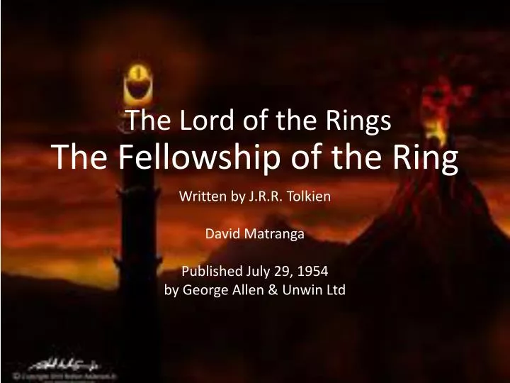The Lord of the Rings: The Fellowship of the Ring Book I, Chapters 1-4  Summary and Analysis