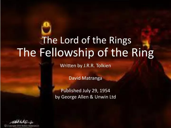 the fellowship of the ring