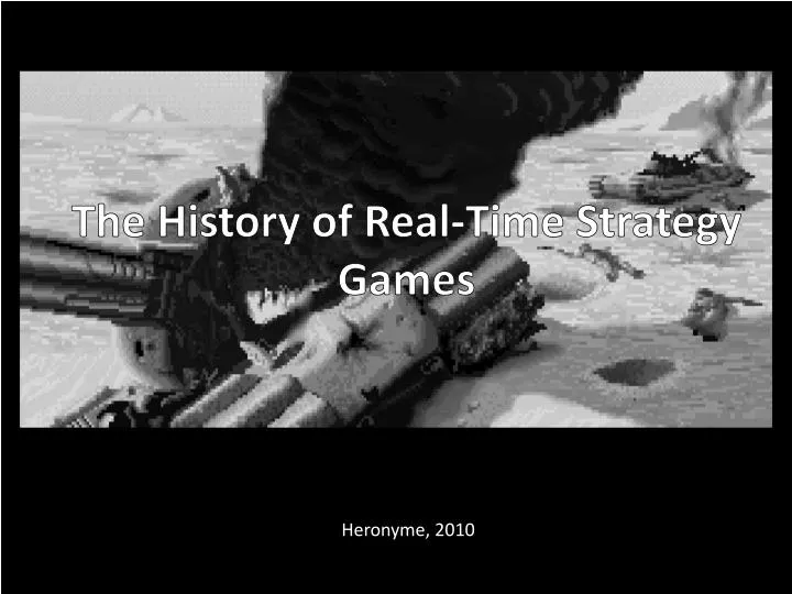 the history of real time strategy games