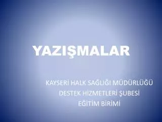 yazi malar
