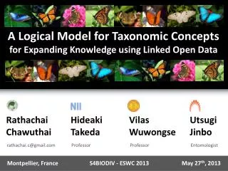 A Logical Model for Taxonomic Concepts for Expanding Knowledge using Linked Open Data