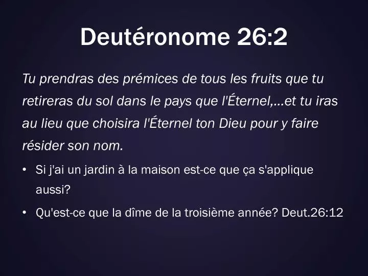 deut ronome 26 2