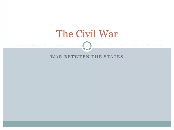 the civil war