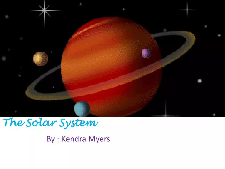 the solar system