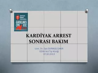 kard yak arrest sonrasi bakim