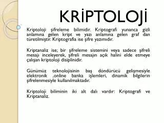 KRİPTOLOJİ