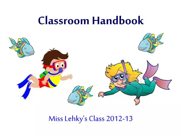 classroom handbook