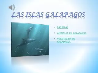 las islas galapagos