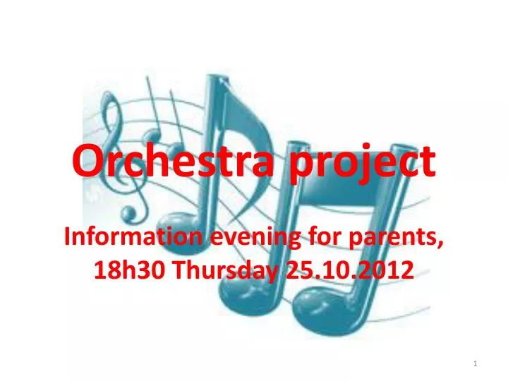 orchestra project