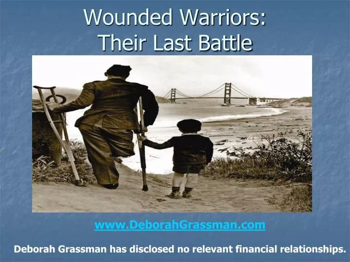 wounded warriors their last battle