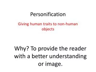 personification