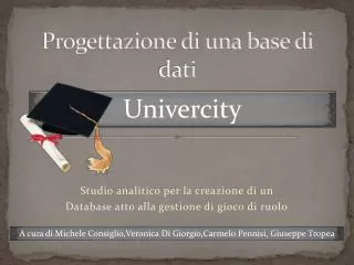 progettazione di una base di dati