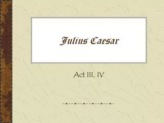 Julius Caesar