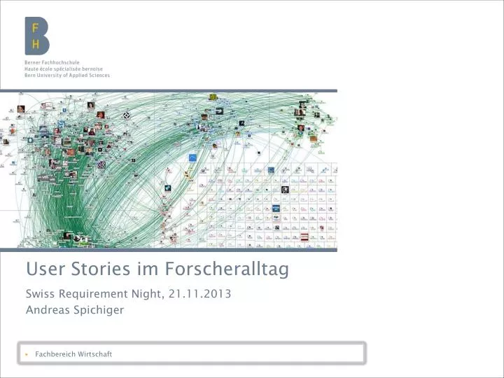 user stories im forscheralltag