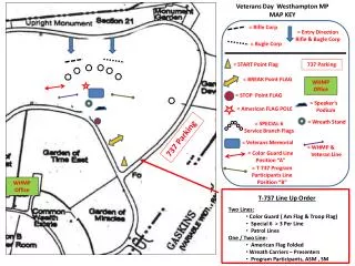 Veterans Day Westhampton MP MAP KEY