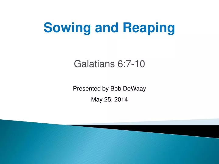 galatians 6 7 10