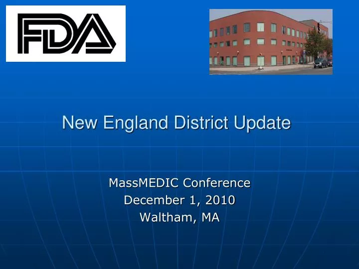 new england district update