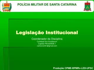 legisla o institucional