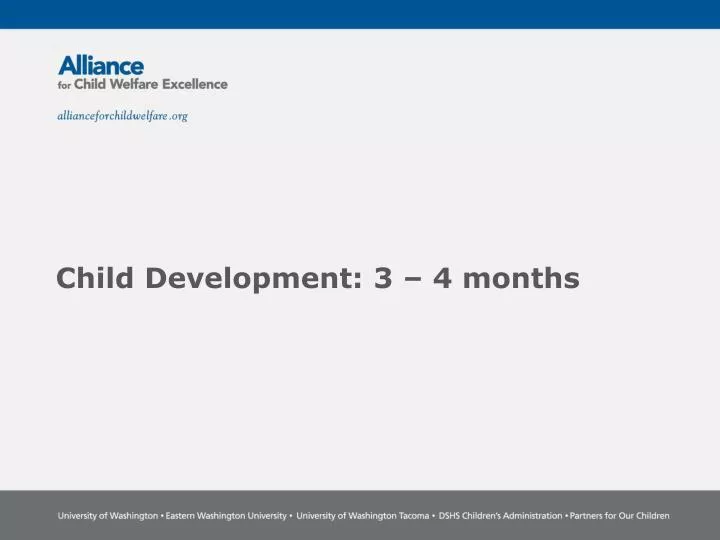 child development 3 4 months