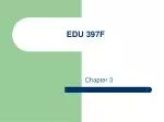 EDU 397F - slide 1