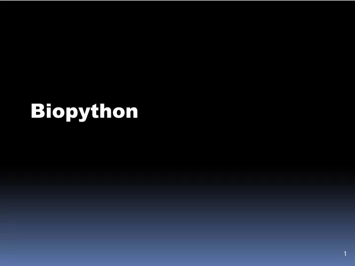 biopython