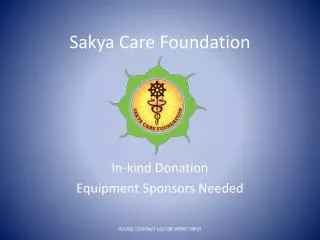 Sakya Care Foundation