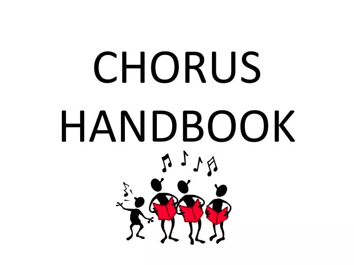 chorus handbook