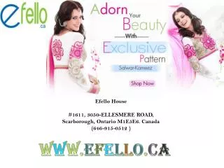 Online indian clothing collection