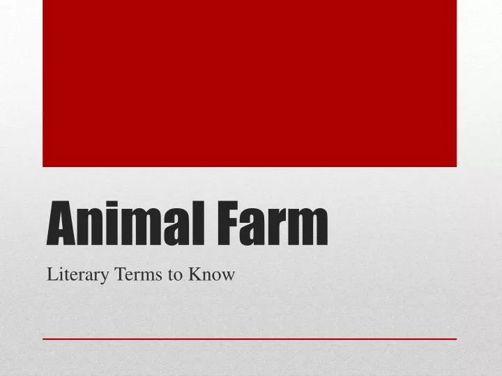 animal farm