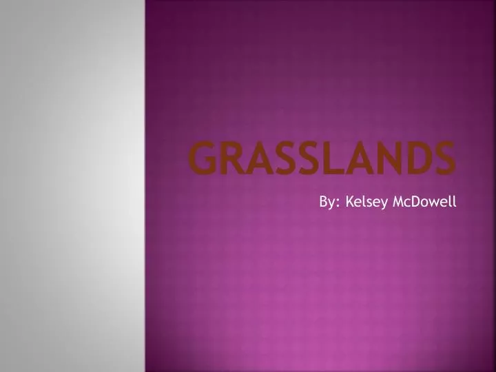 grasslands