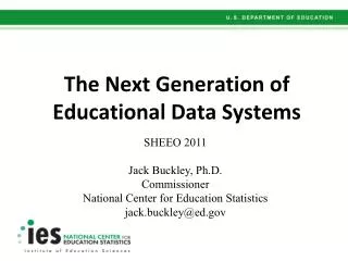 The Next Generation of Educational Data Systems