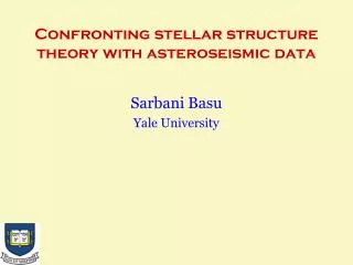 Confronting stellar structure theory with asteroseismic data