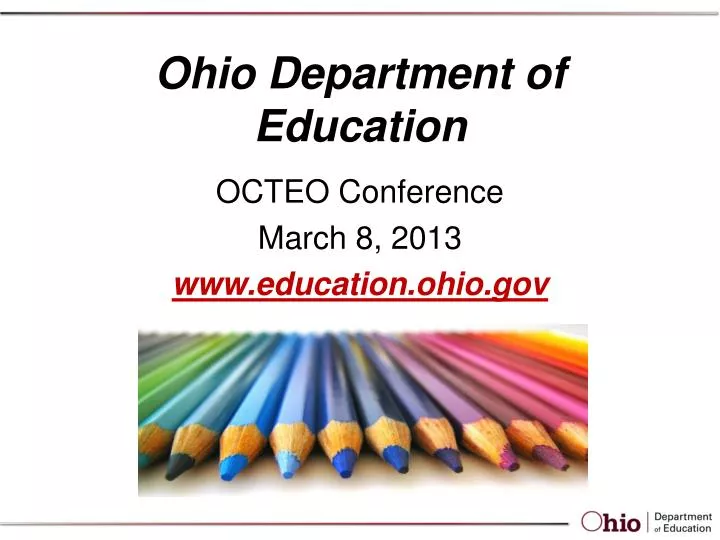 ohio department of education