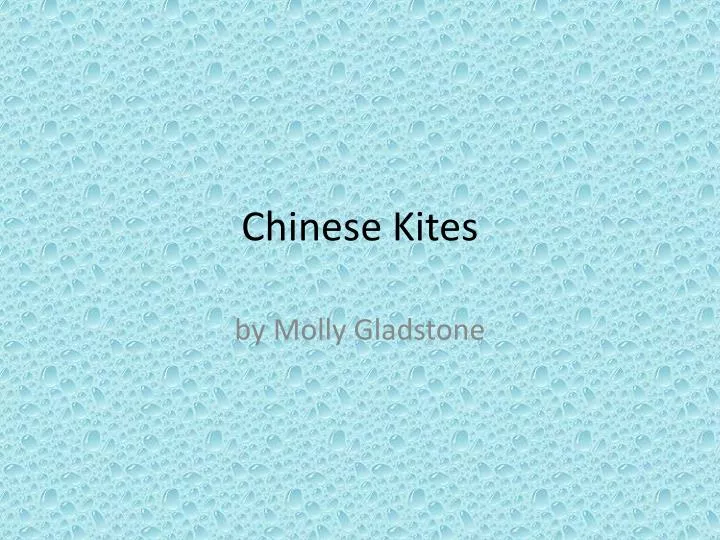chinese kites