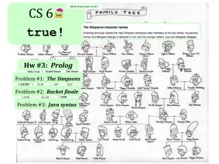 Hw #3: Prolog