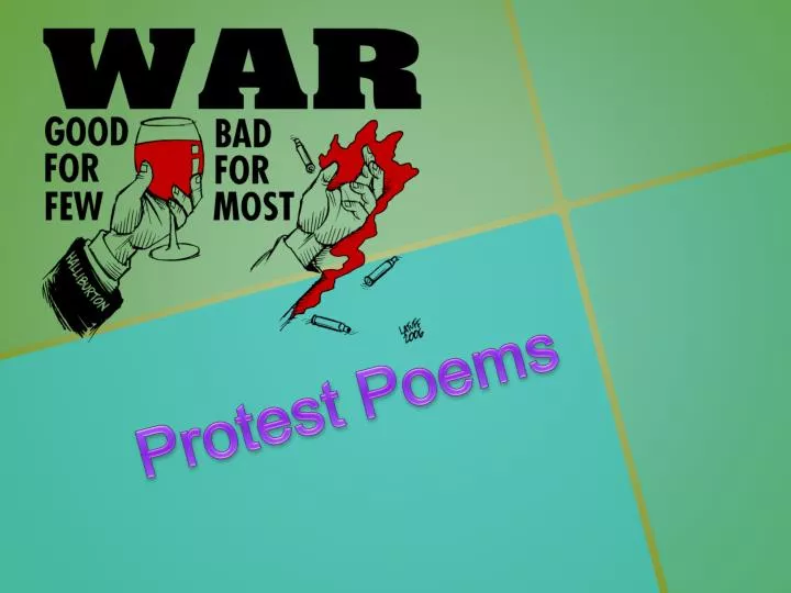 protest poems