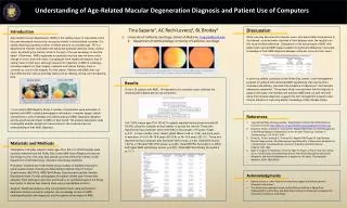 Understanding of Age-Related Macular Degeneration Diagnosis and Patient Use of Computers