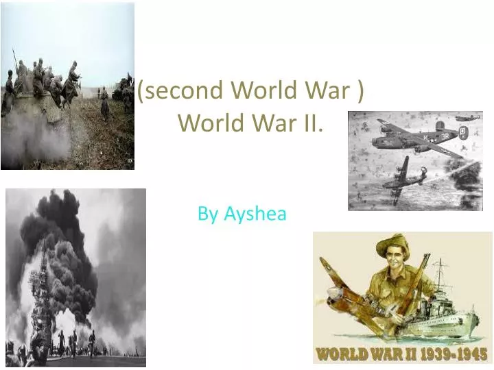 second world war world war ii