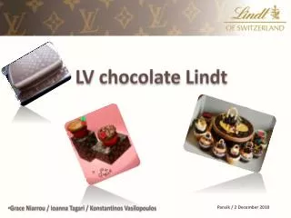 LV chocolate Lindt