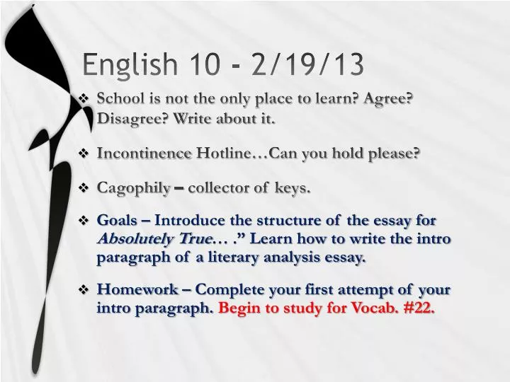 english 10 2 19 13