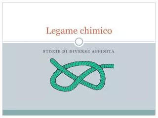 legame chimico