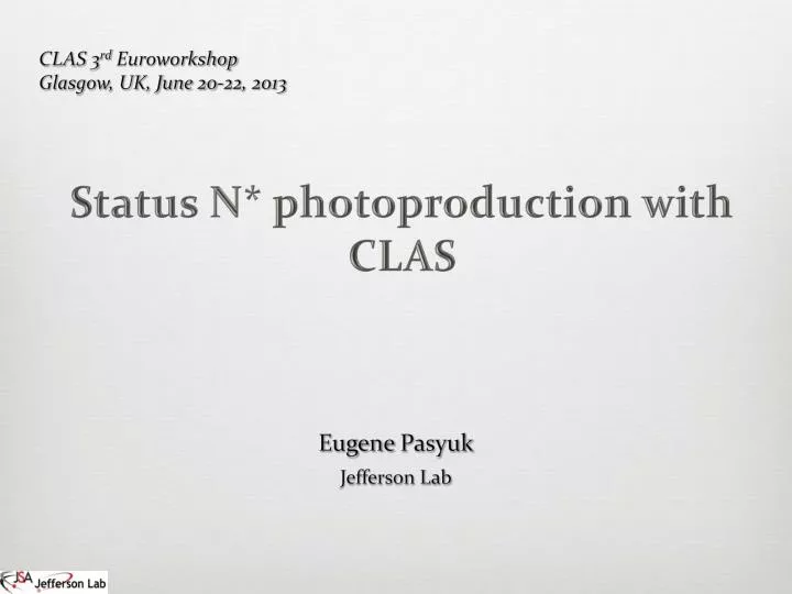 status n photoproduction with clas