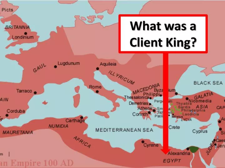 what was a client king