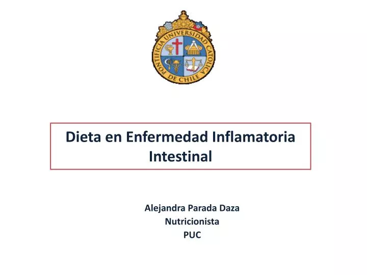 dieta en enfermedad inflamatoria intestinal