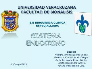 PPT - SISTEMA ENDOCRINO: ORGANOS ENDOCRINOS PowerPoint Presentation ...