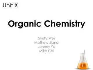 Organic Chemistry