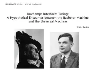 Duchamp: Interface: Turing: