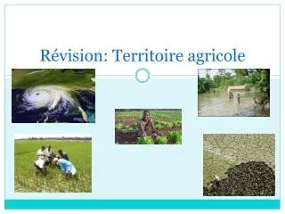 r vision territoire agricole