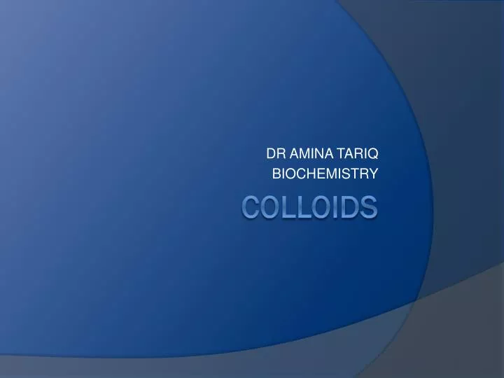 dr amina tariq biochemistry